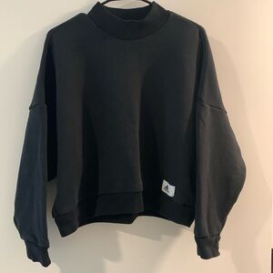 Adidas mock neck sweater